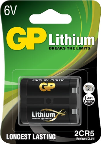 Baterie fotograficzne GP 2CR5