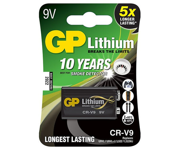 Baterie litowe GP 9V
