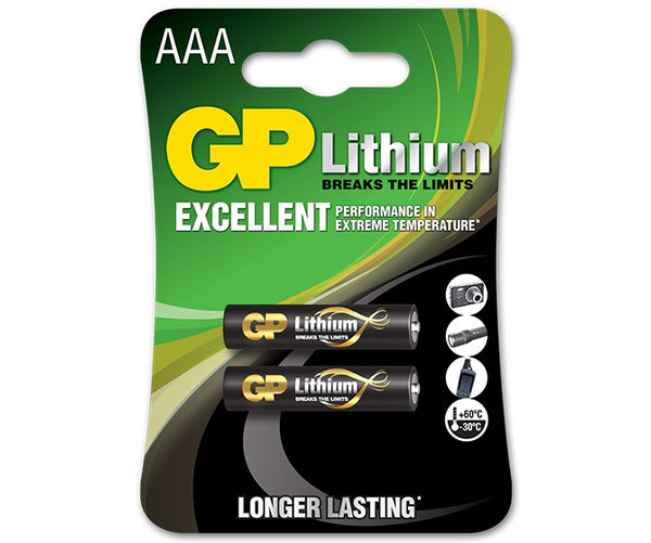 Baterie litowe GP AAA