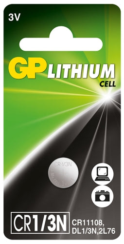 Baterie litowe guzikowe GP CR1/3N