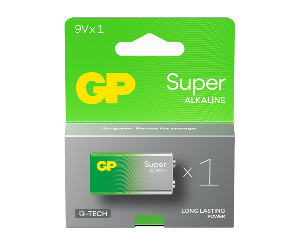 Baterie GP Super Alkaline 9V