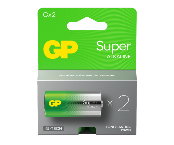 Baterie GP Super Alkaline C