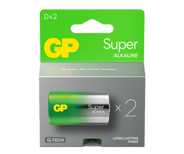 Baterie GP Super Alkaline D