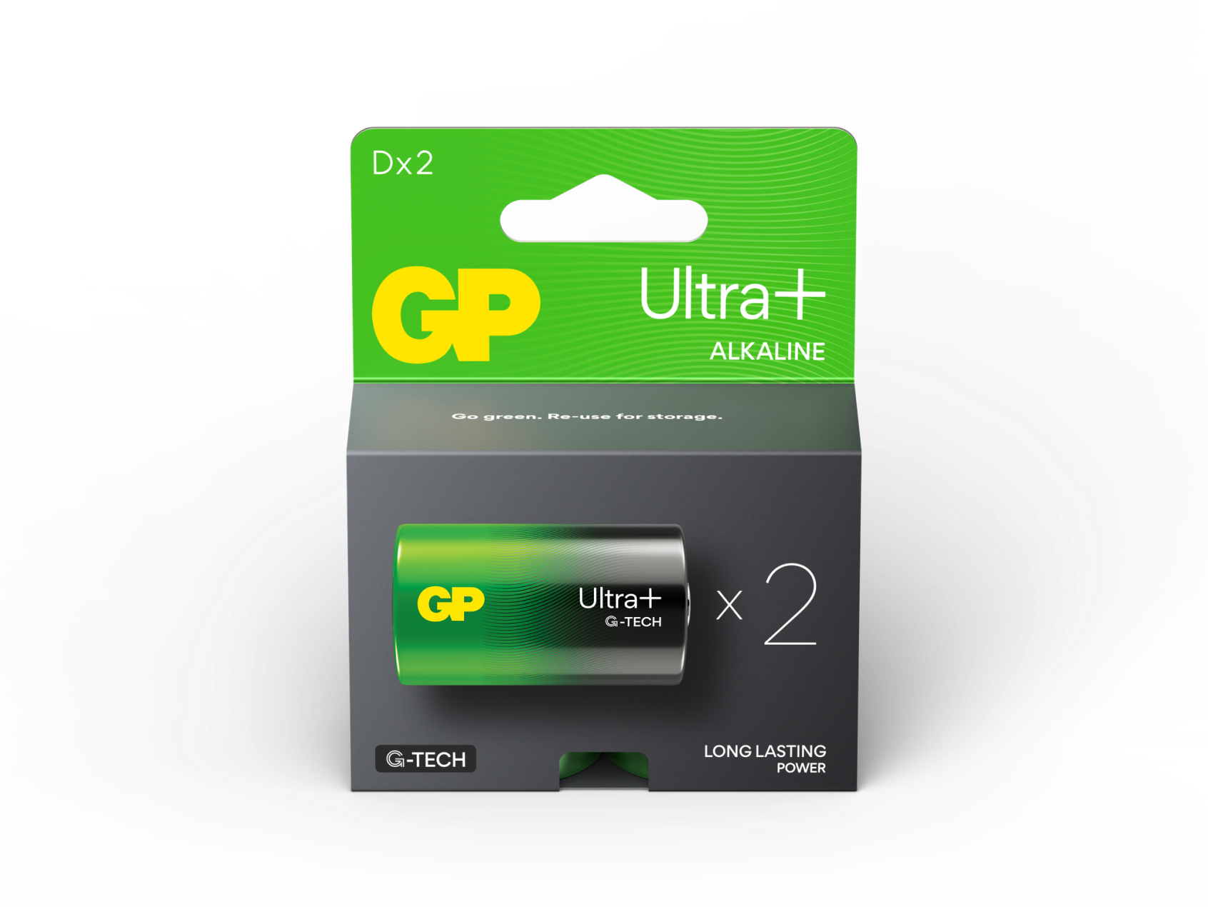 Baterie GP Ultra+ Alkaline D